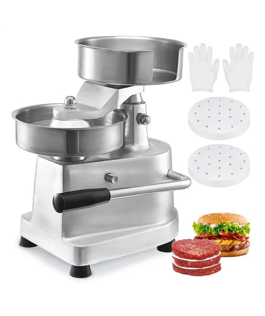 Commercial burger patty maker