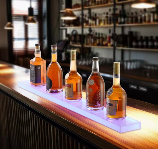 40” LED bottle display