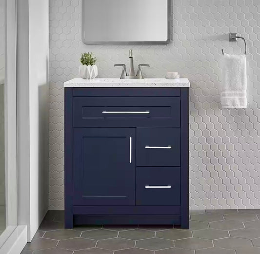Clady 31" Deep blue vanity