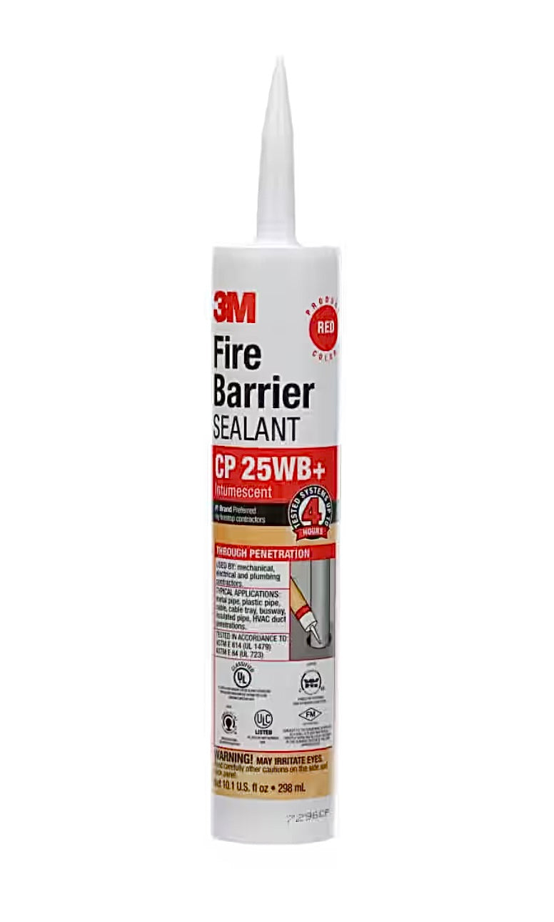 Red fire barrier sealant