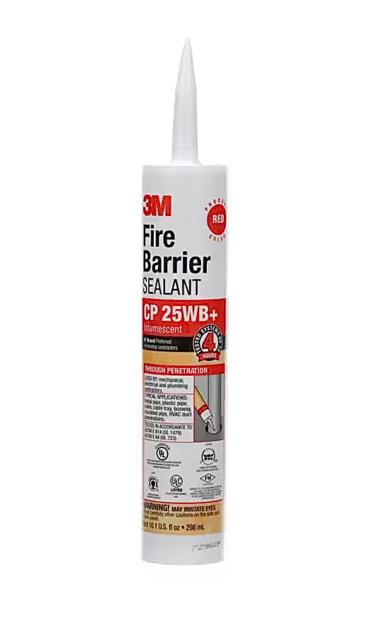 Red fire barrier sealant