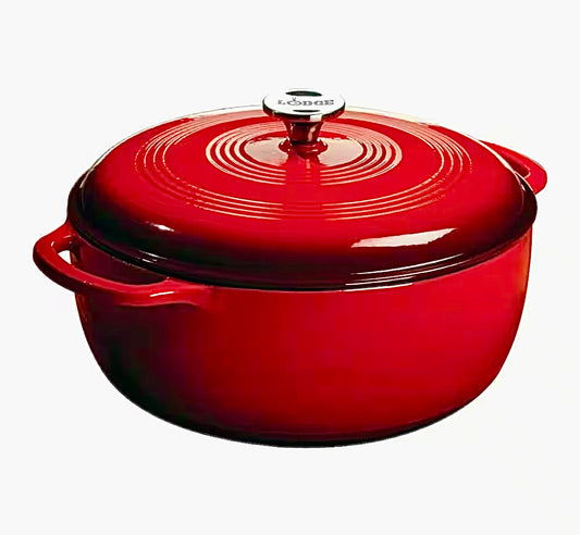 7.5QT red dutch oven