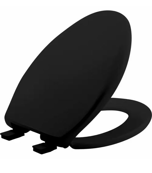 Affinity elongated toilet seat black