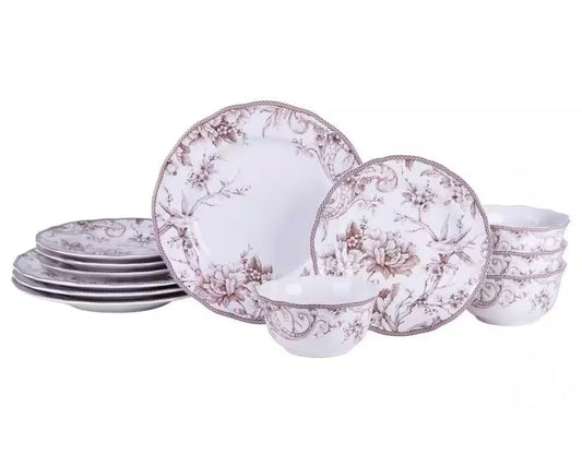 Adelaide 12 piece dinnerware set