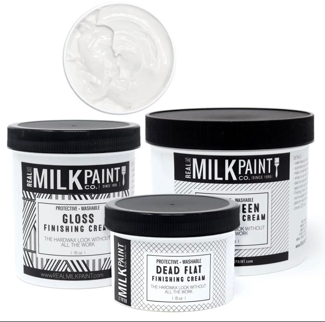 Finishing cream