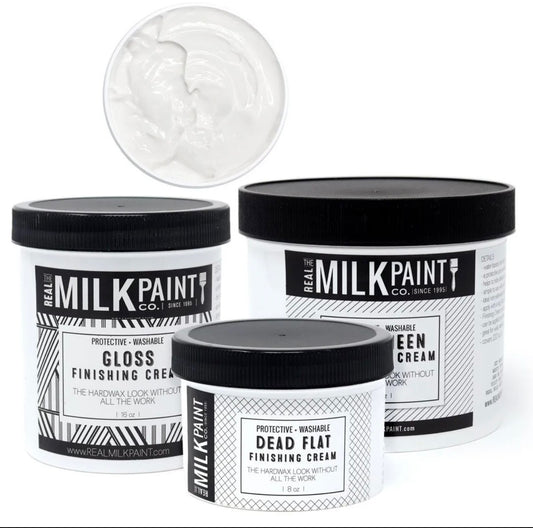 Finishing cream