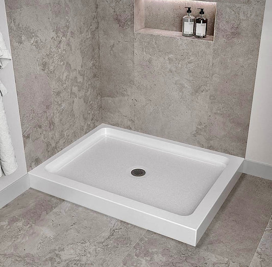 Streamline 48"x36" shower base center drain