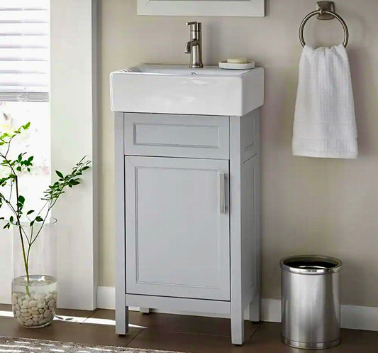 Arvesen 18"x12" gray vanity