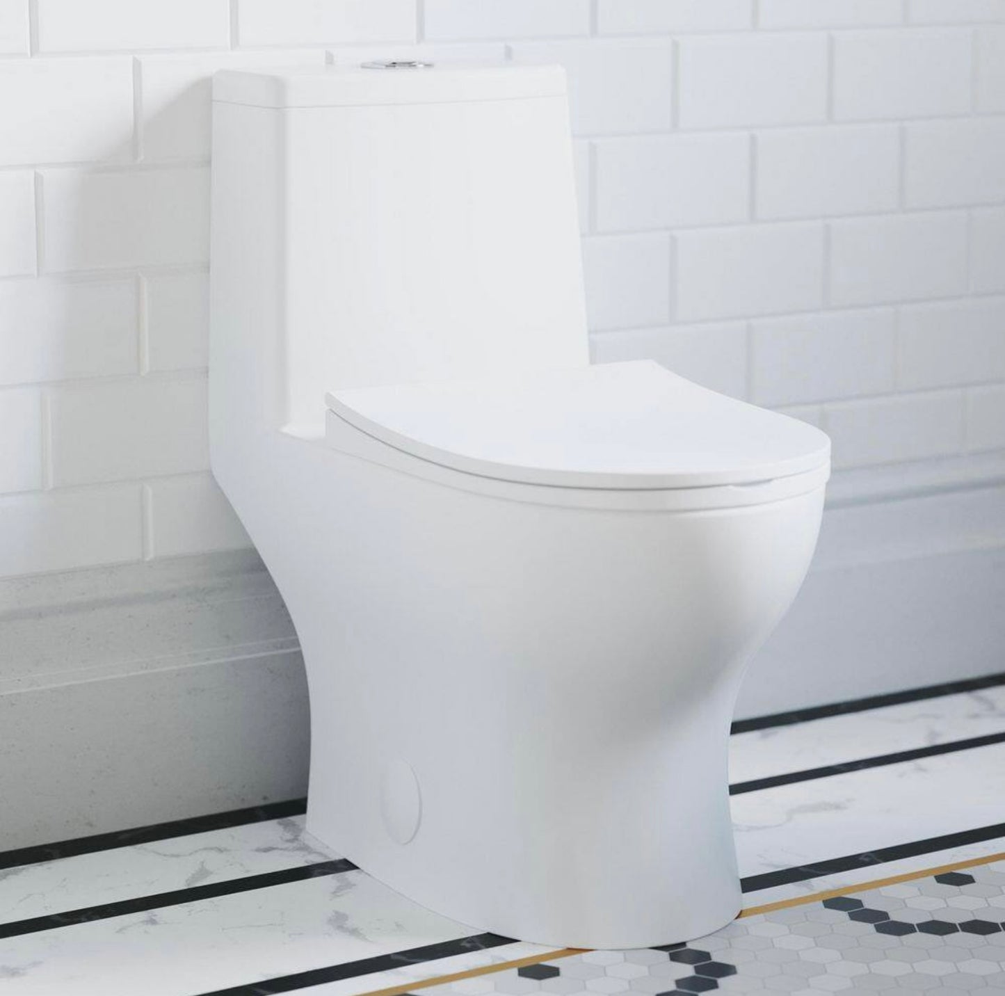 Ivy 1 piece elongated toilet