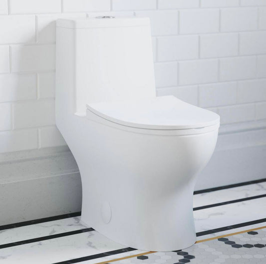 Ivy 1 piece elongated toilet