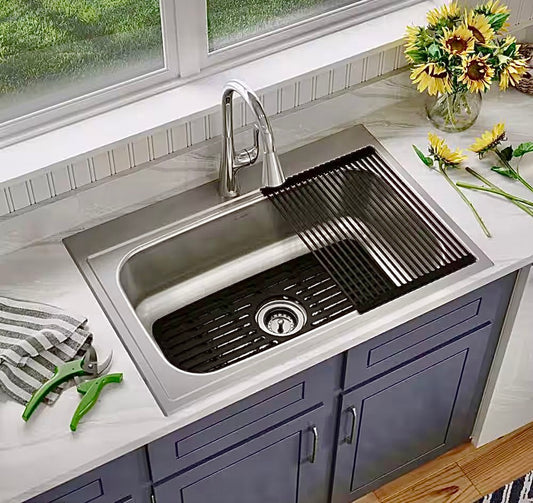 Parkway 33" drop in single bowl kitchen sink