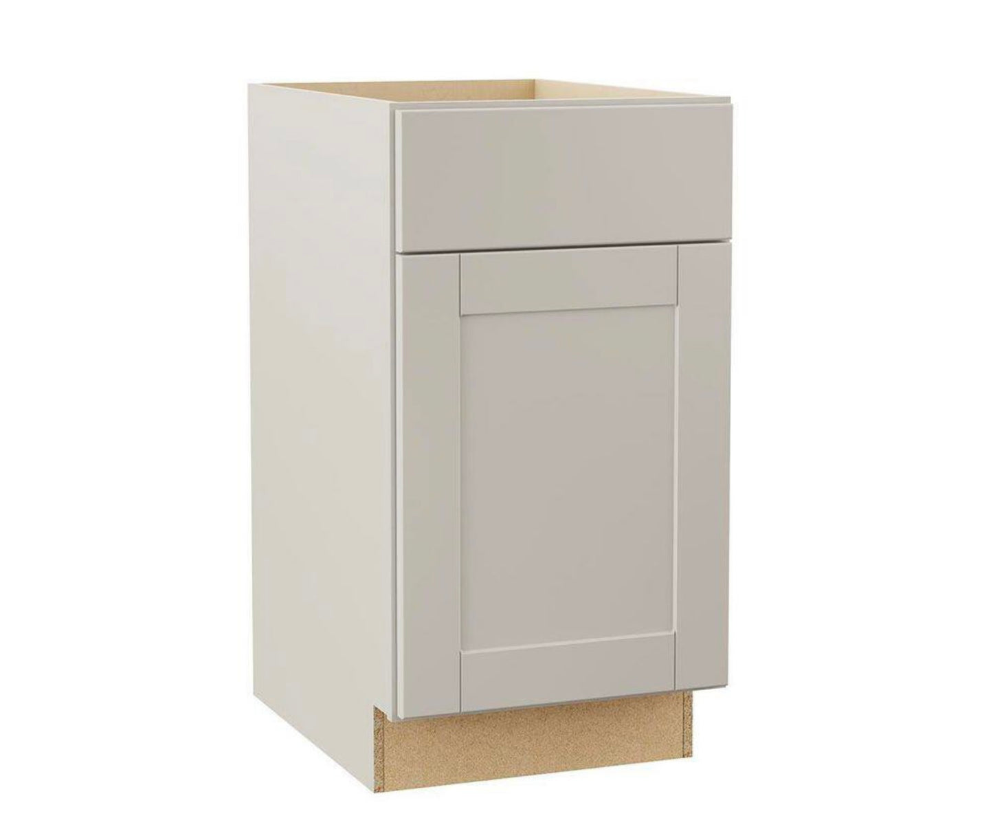 Shaker 18" base in dove gray