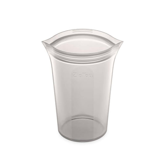 Reusable silicone cup