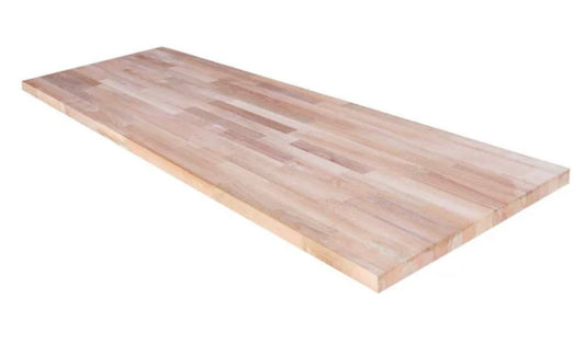 4'x25" Unfinished beech butcher block