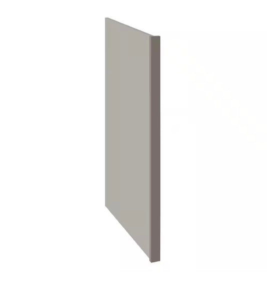 Shaker 24" dishwasher end panel in dove gray