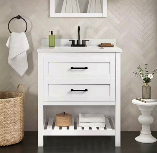 Autumn 30 in white vanity