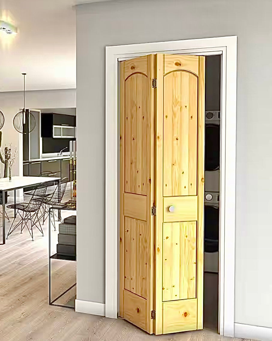 2 panel Bifold pin door
