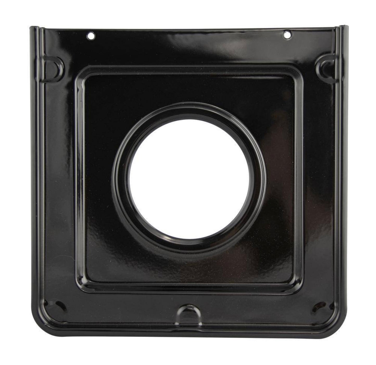 Square Drip pan in black