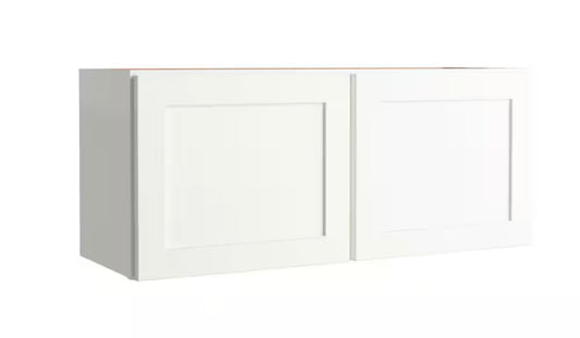 Courtland 36"W x 15"H bridge in polar white