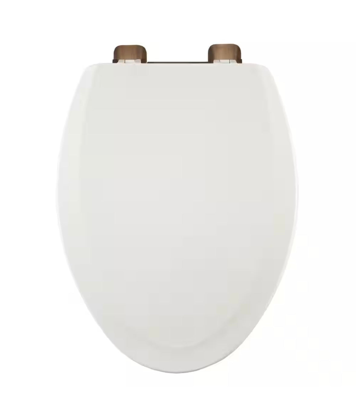 Centoco elongated white with oil rubbed hinge