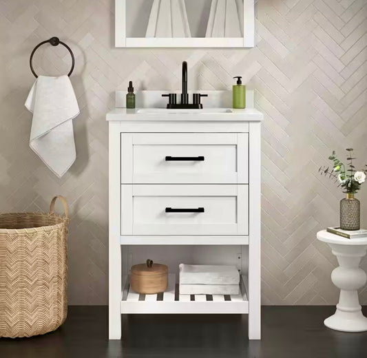 Autumn 24 in white vanity