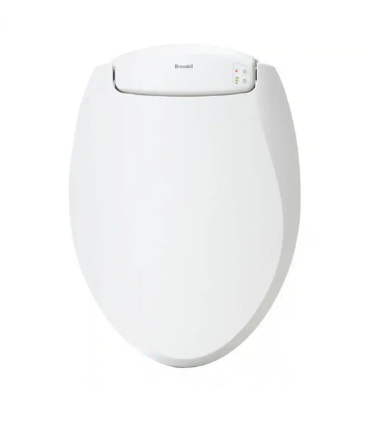 LumaWarm elongated toilet seat in white