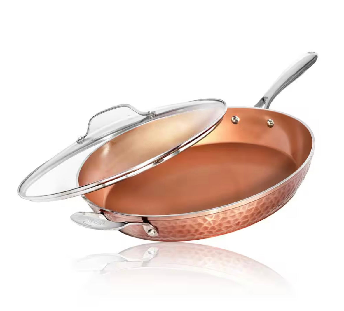 14" frying pan with lid