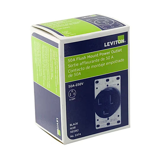 50 AMP 2 pole single outlet