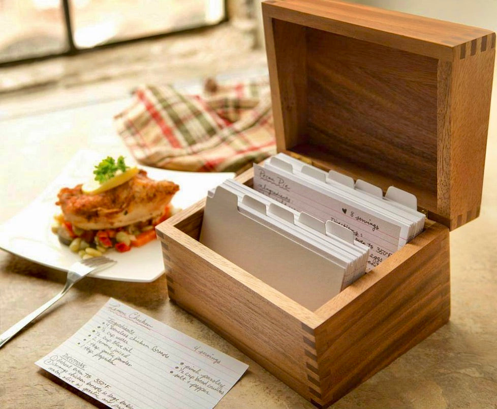 Recipe box