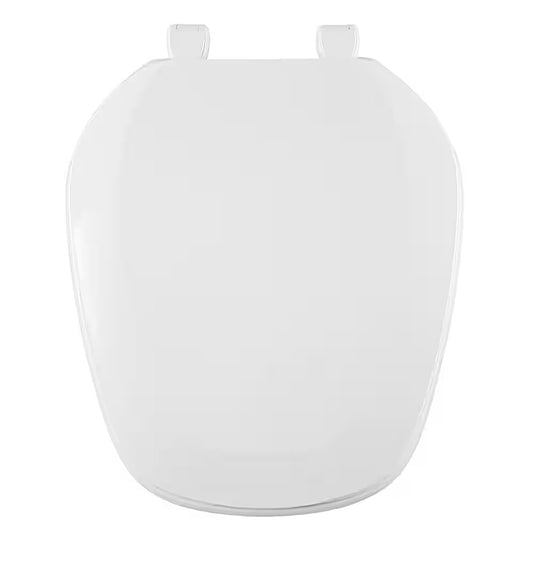Centoco round sqaure front toilet seat in white