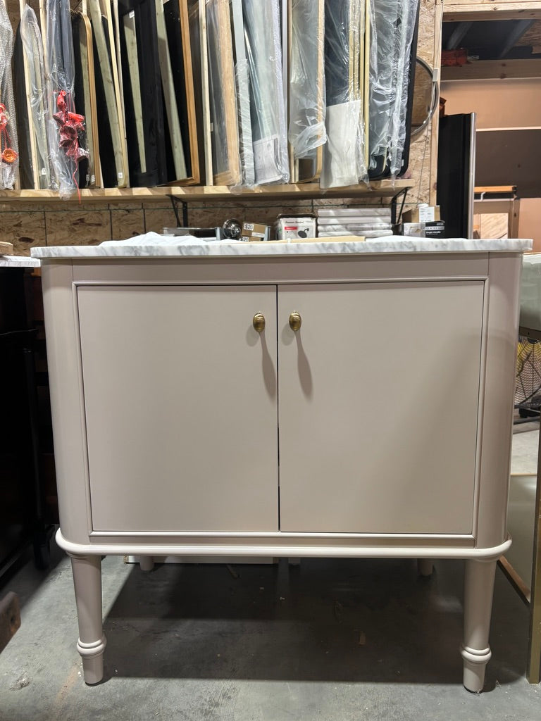 Collette 36" greige vanity
