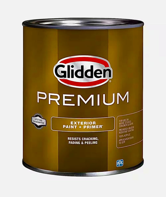 1 qt white exterior paint