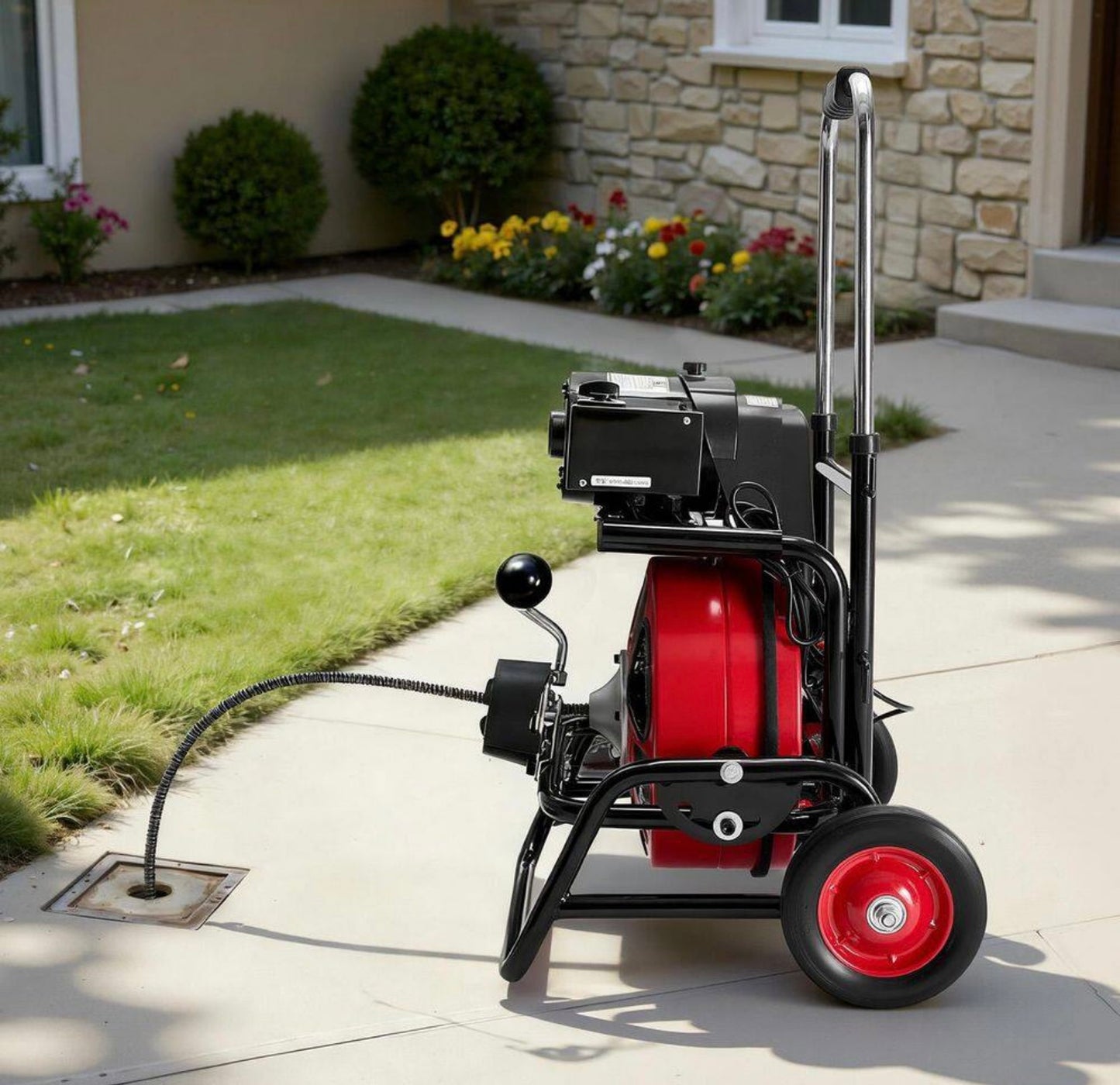 Drain cleaner machine