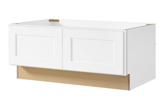Avondale 36" bench base alpine white