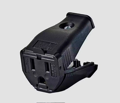 15 amp hinge female extension cord end