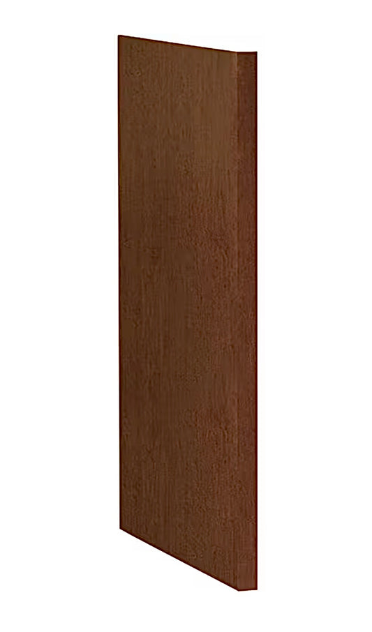 24" dishwasher end panel in cognac