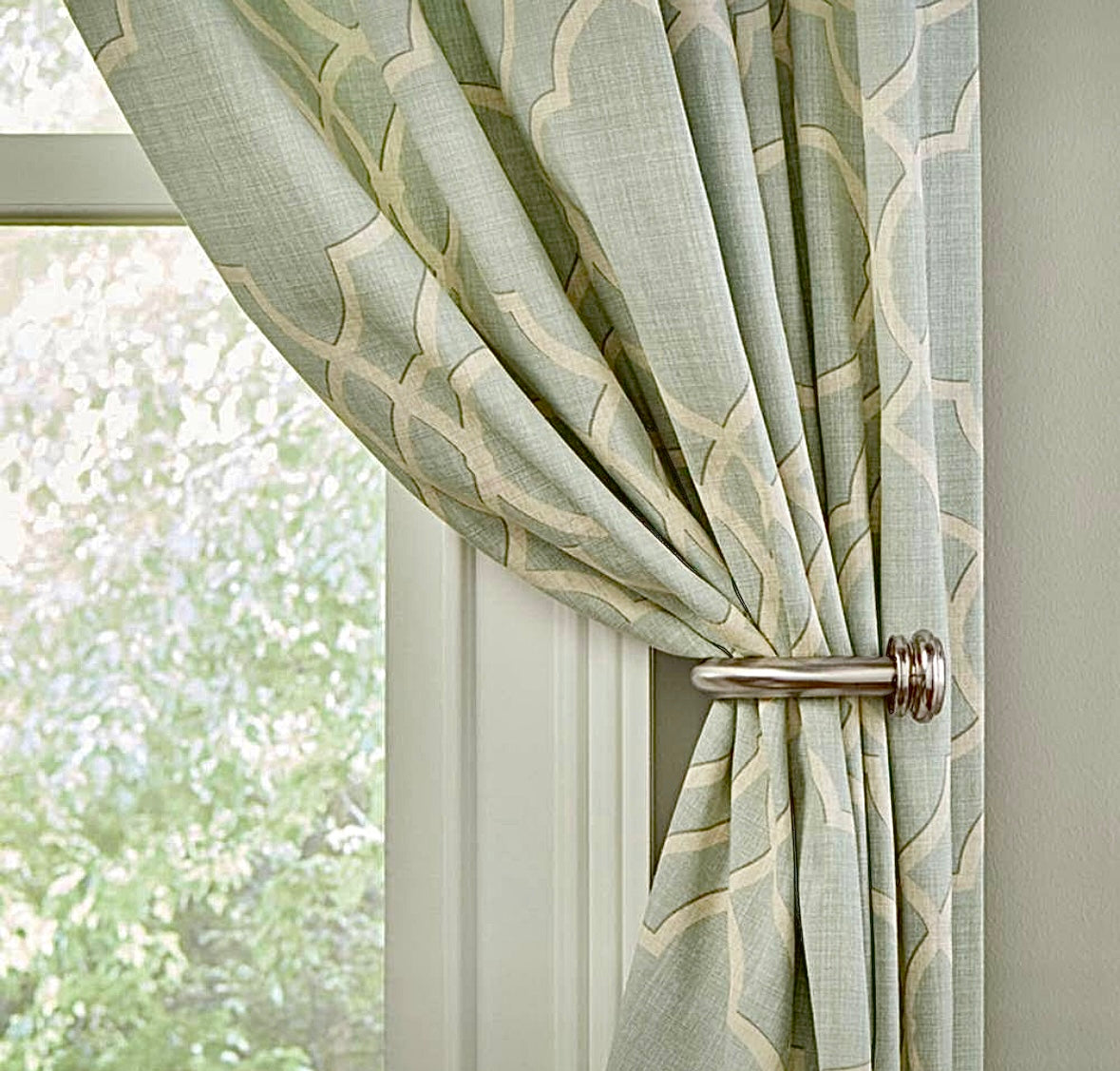 Curtain holdback hook 2 pack