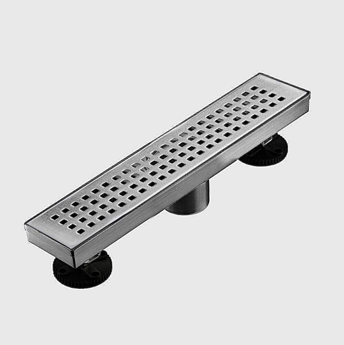 12" stainless steel shower drain