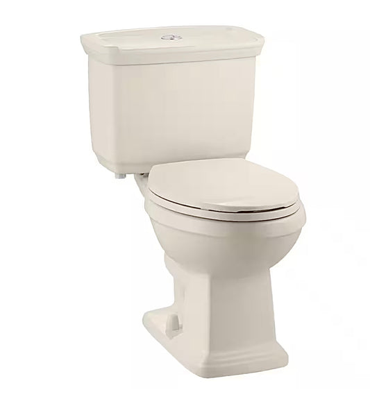 Newcastle elongated toilet in bone