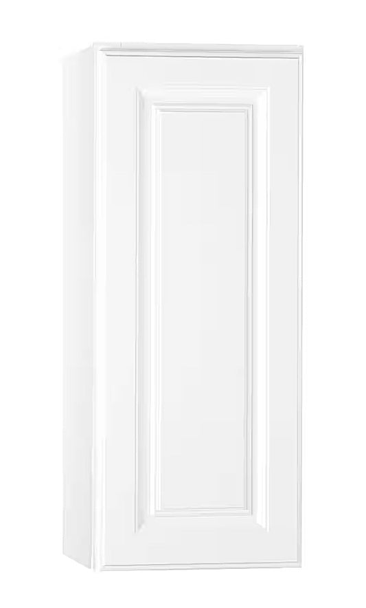 Raised panel 12"x30" in satin white