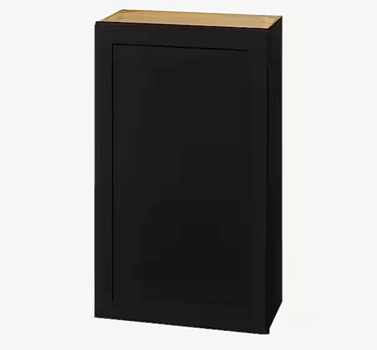 Avondale 24"x42" kitchen cabinet in raven black