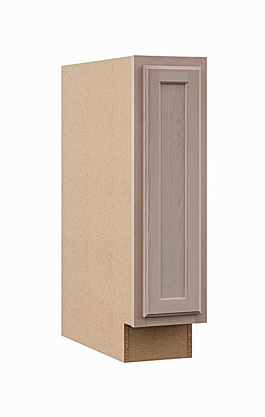 9" unfinished base cabinet