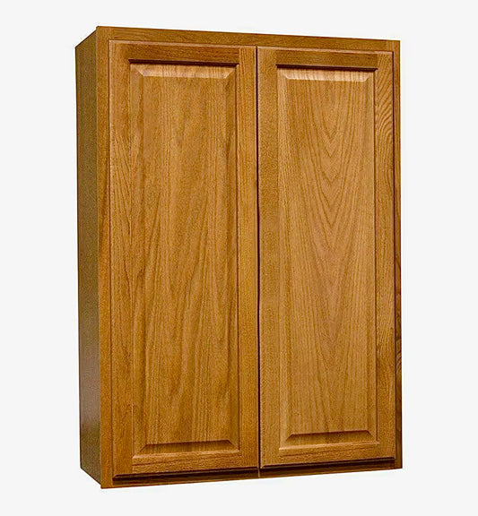 Hampton bay 30"x42" medium oak cabinet