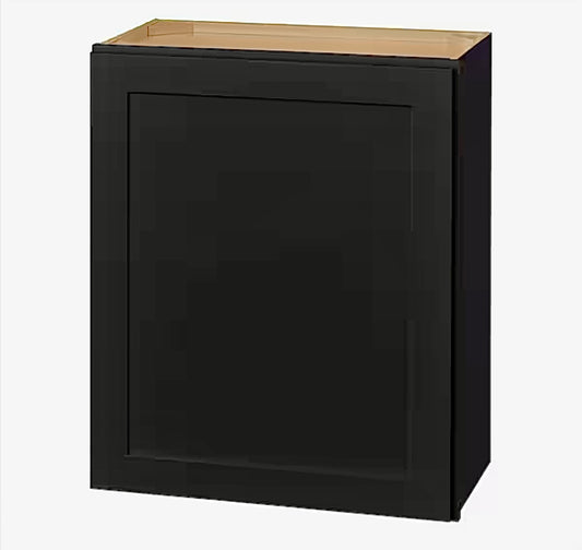 Avondale 24"x30" kitchen cabinet in raven black