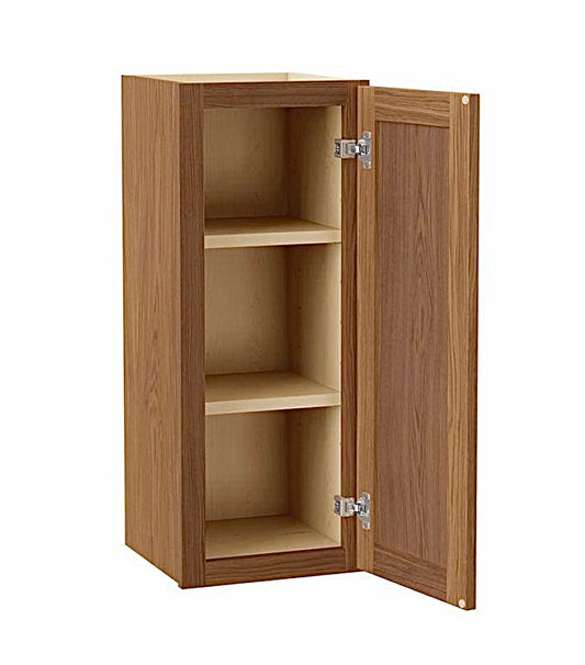Hampton bay sinclair 12"x30" cabinet in saddle oak
