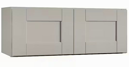 Hampton shaker 30" x 12" bridge dove gray