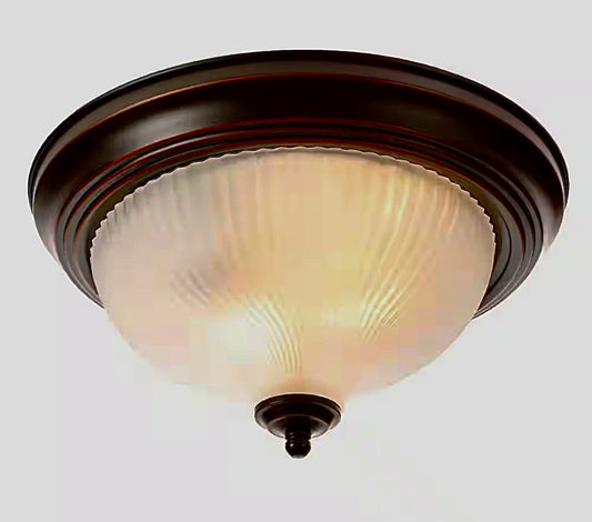 11” bronzed light