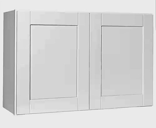 Hampton shaker 36"x24" bridge in satin white