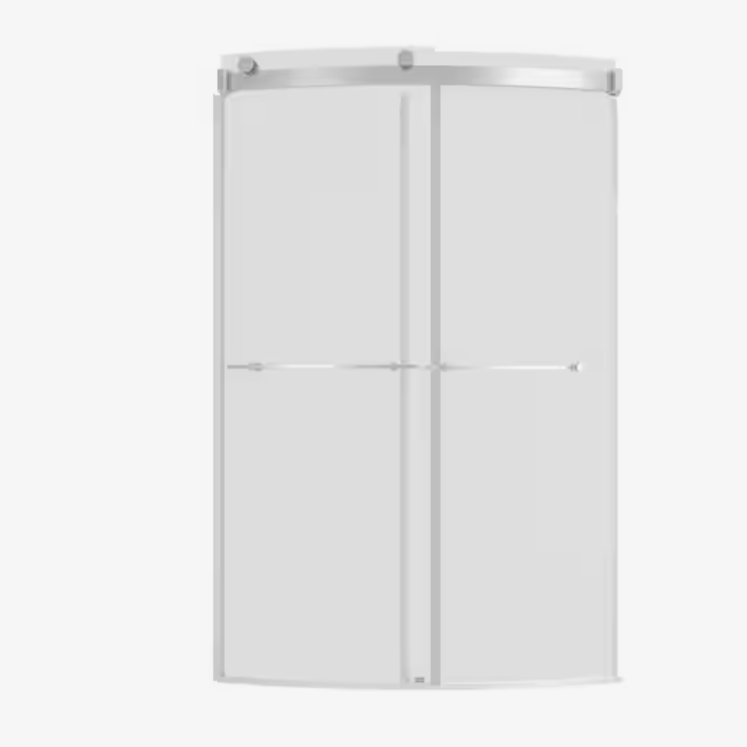 American standard 46-48"x72" frameless barn shower door