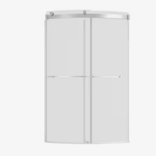 American standard 46-48"x72" frameless barn shower door